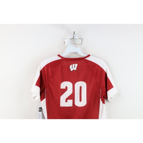 New Sample Under Armour Team Issued University of Wisconsin Volleyball Jersey - Picture 15 of 16
